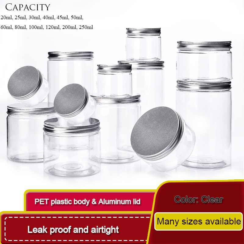 5-10P Storage Jars Clear Alumi – обзор и цена Food Storage Aluminum Containers