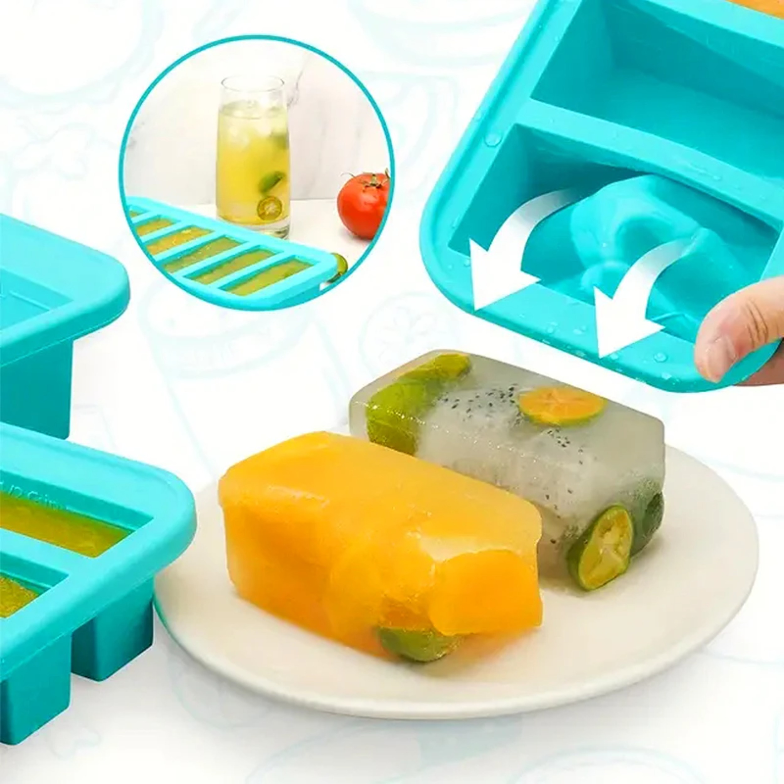 1PC 2/4/6Grid Silicone Freezer – обзор и цена Food Storage Order