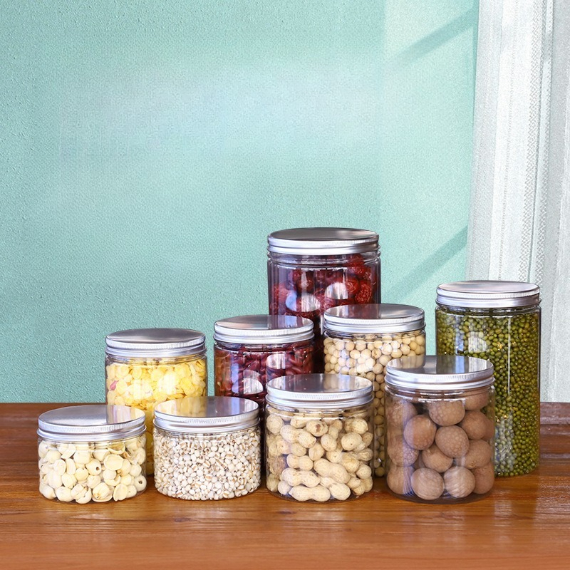 Clear Plastic Storage Jars wit – обзор и цена Food Storage Aluminum Containers