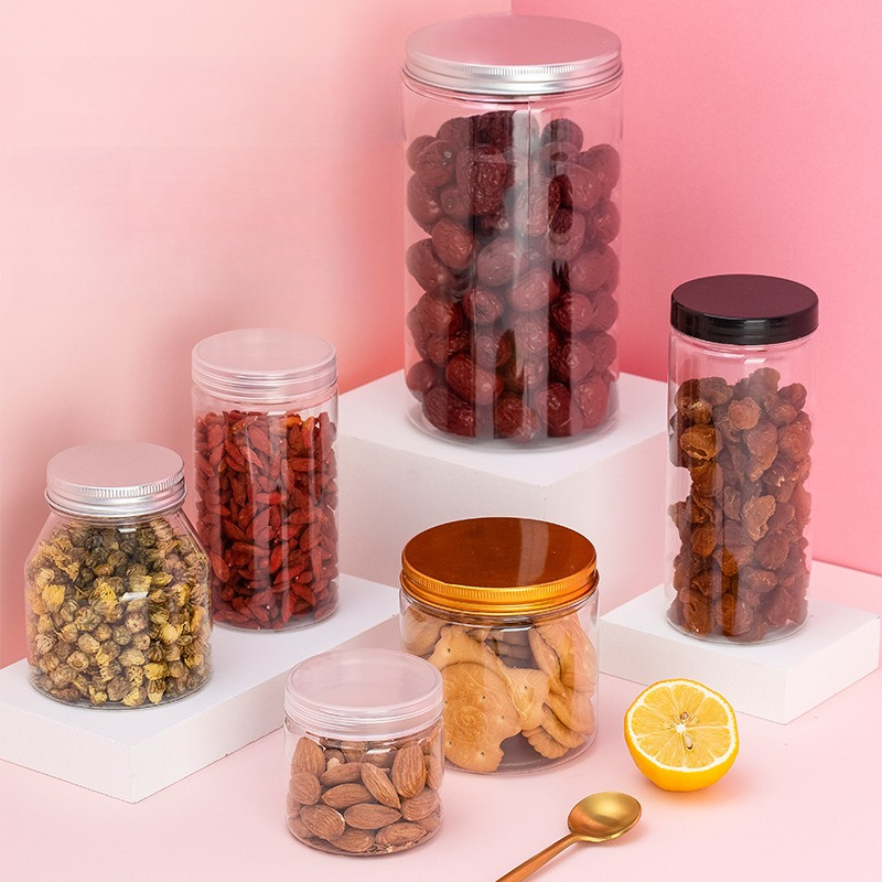 Clear Plastic Storage Jars wit – обзор и цена Food Storage Aluminum Containers