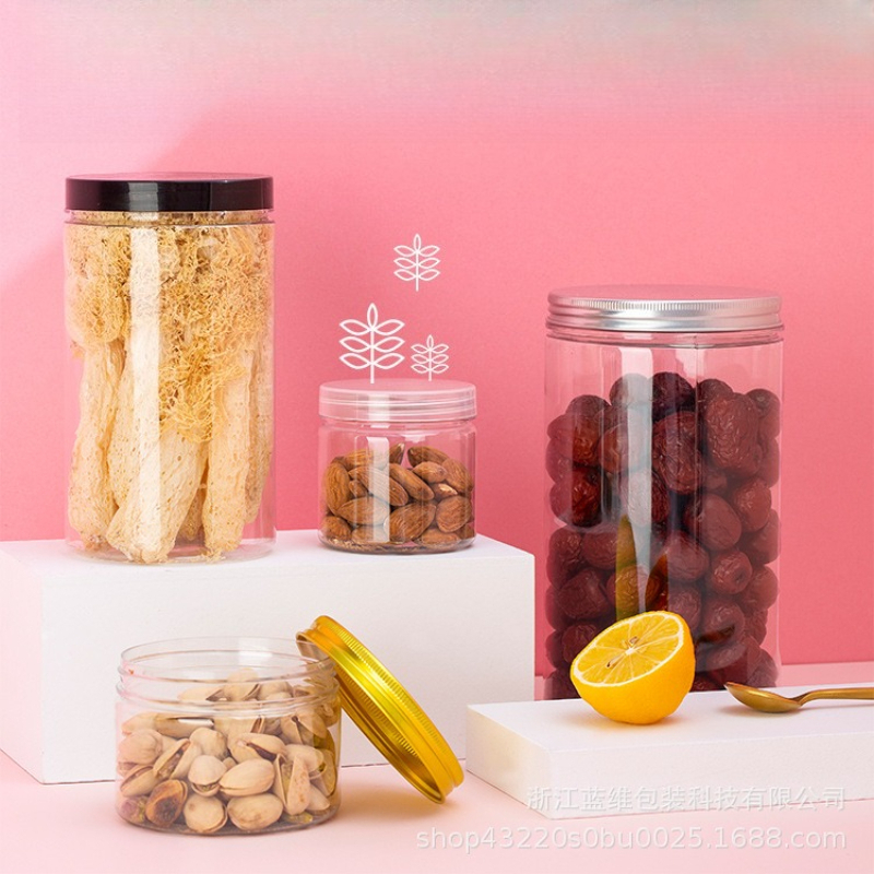 Clear Plastic Storage Jars wit – обзор и цена Food Storage Aluminum Containers