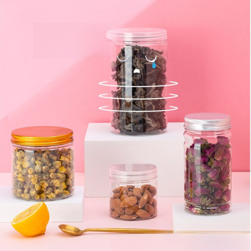Clear Plastic Storage Jars wit – обзор и цена Food Storage Aluminum Containers
