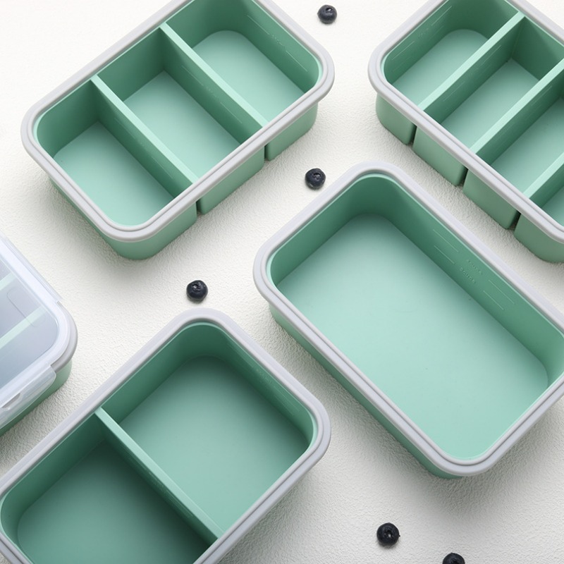 Reusable Large Divided Silicon – обзор и цена Food Storage With Dividers