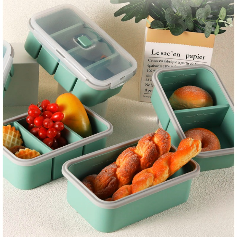 Reusable Large Divided Silicon – обзор и цена Food Storage With Dividers
