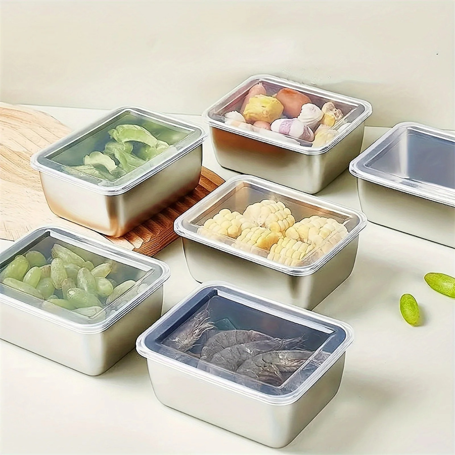 1/3/5pcs Stainless Steel Food  – обзор и цена Food Storage Order