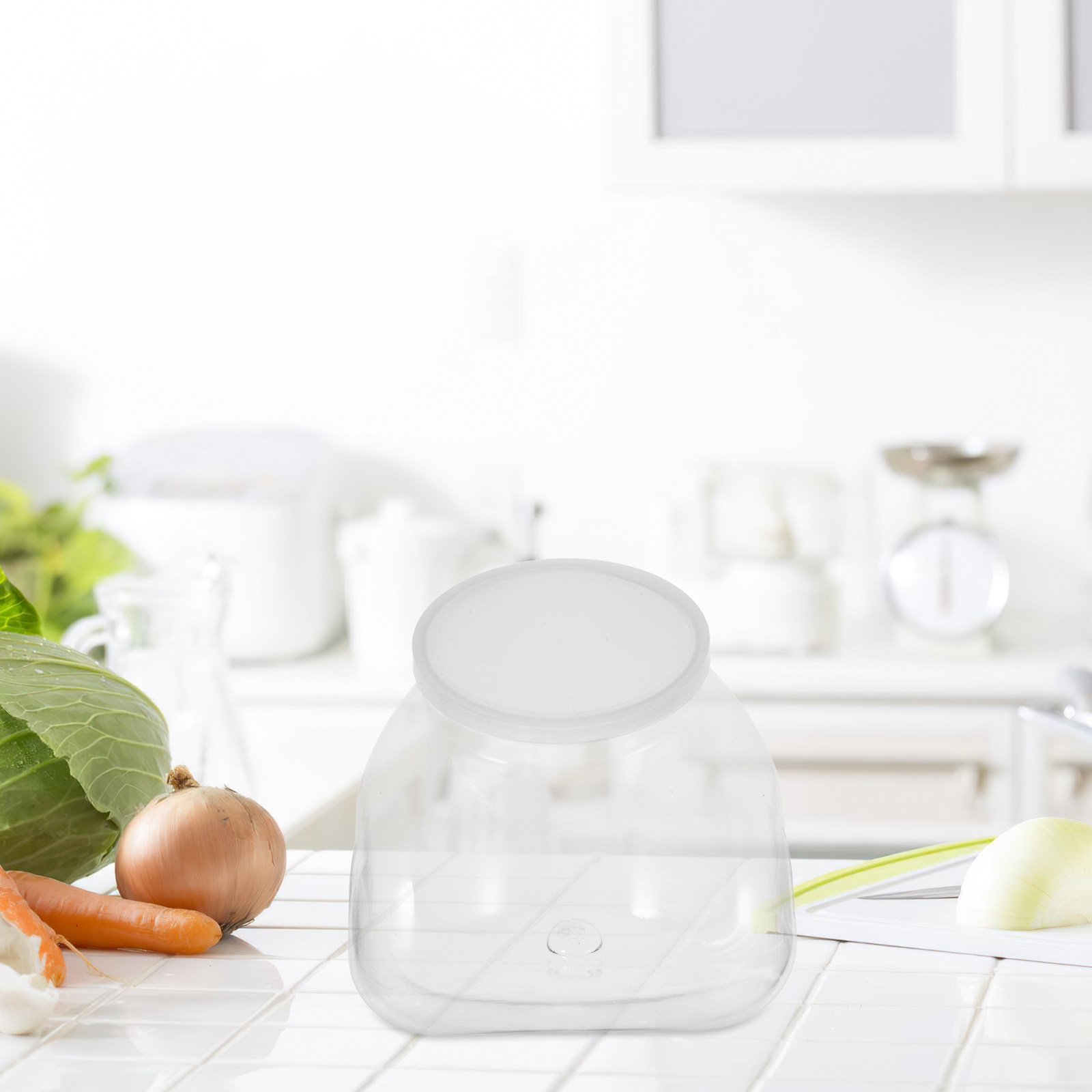 Wide Mouth Plastic Storage Jar – обзор и цена Food Storage Dispenser