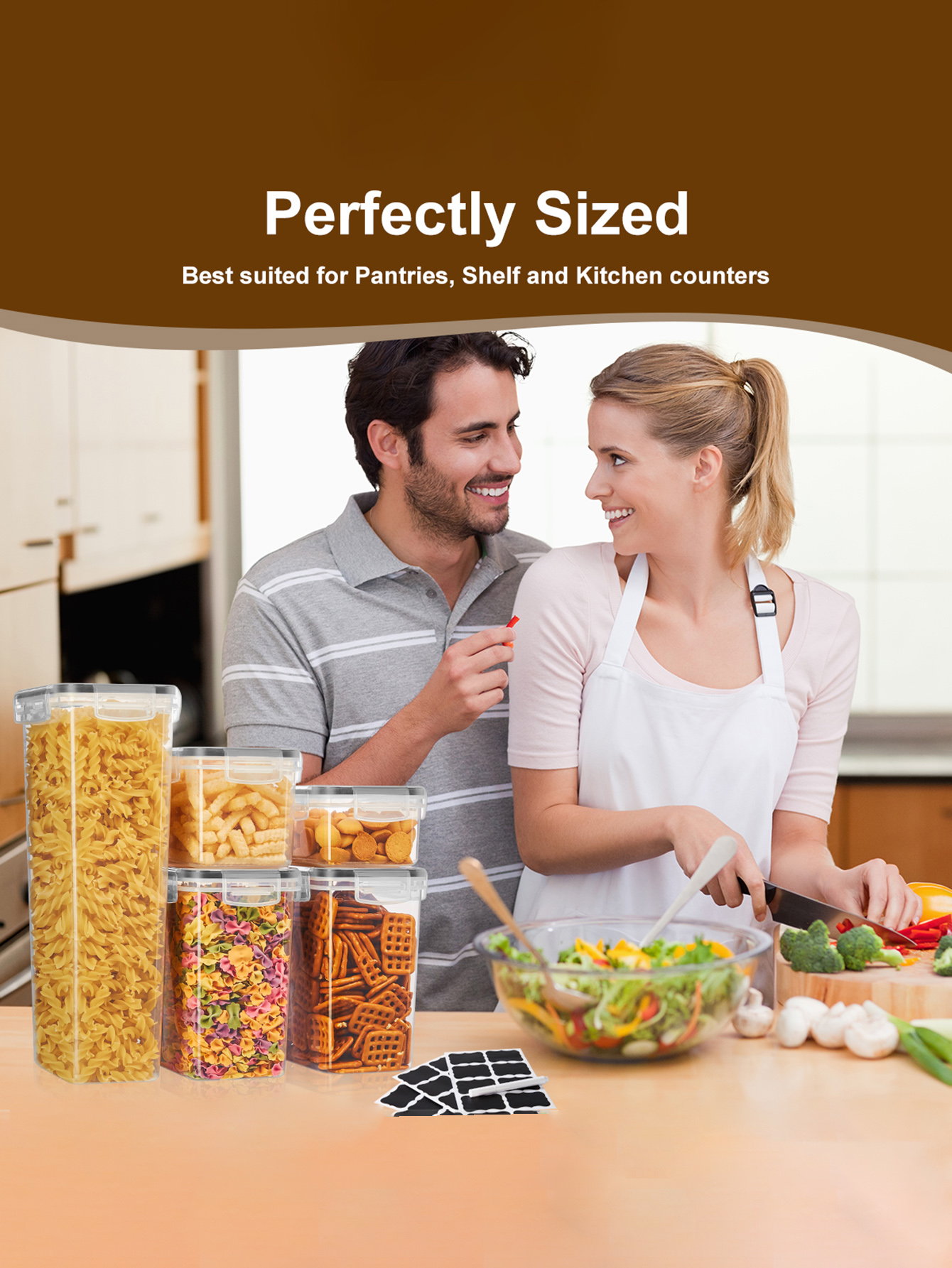 48pcs,Sealed food storage cont – обзор и цена Food Storage Order