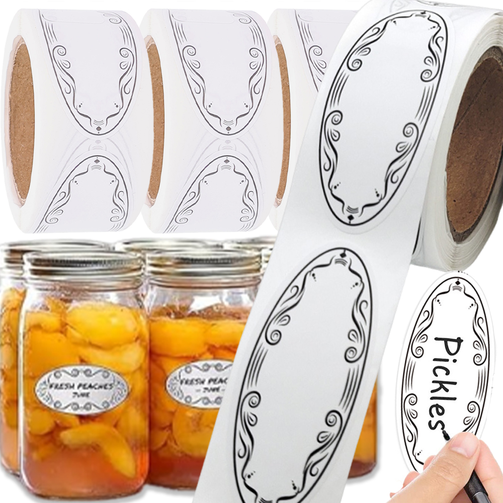 Oval Labels Blank Stickers Foo – обзор и цена Food Storage For Restaurant