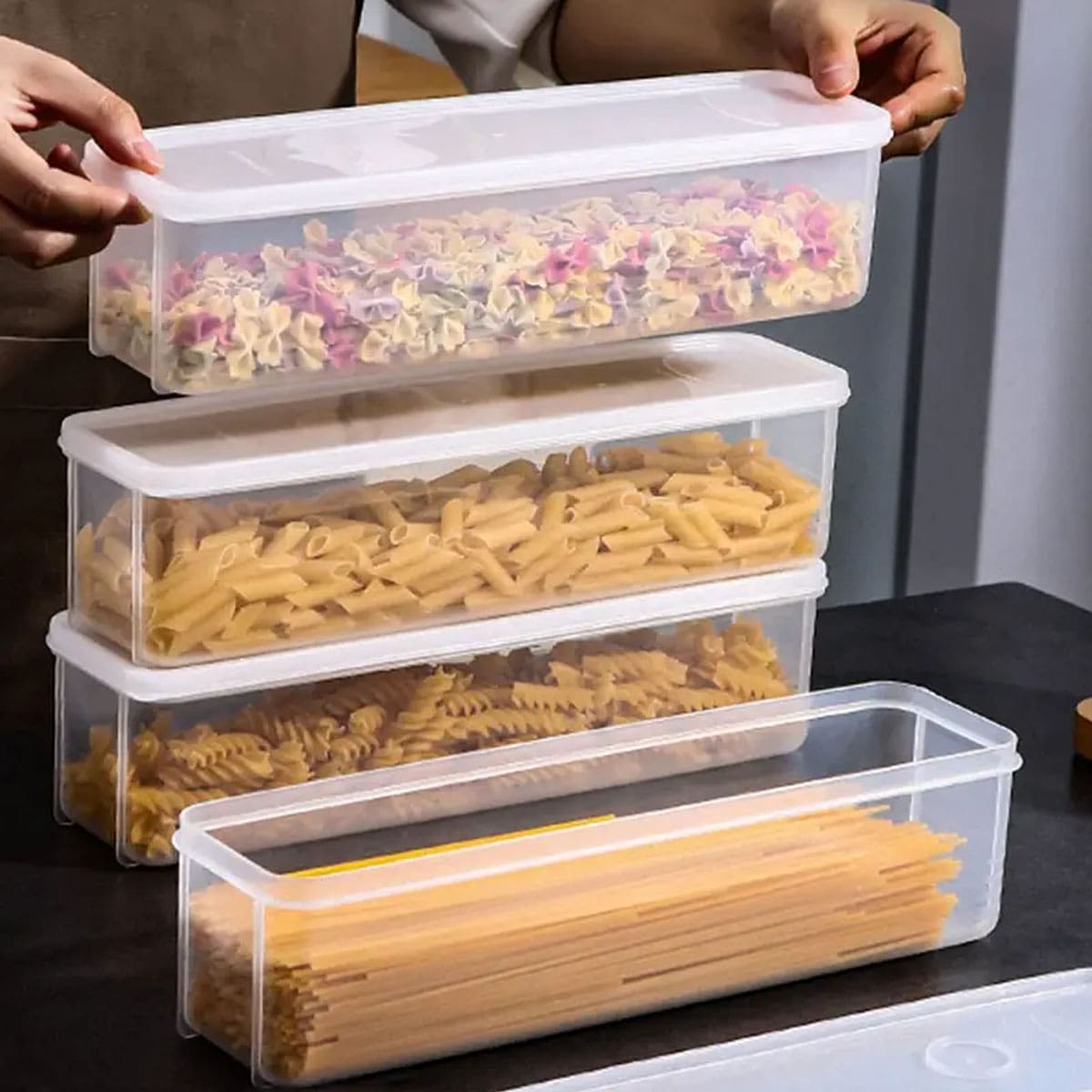 1 Plastic Transparent Storage  – обзор и цена Food Storage Order