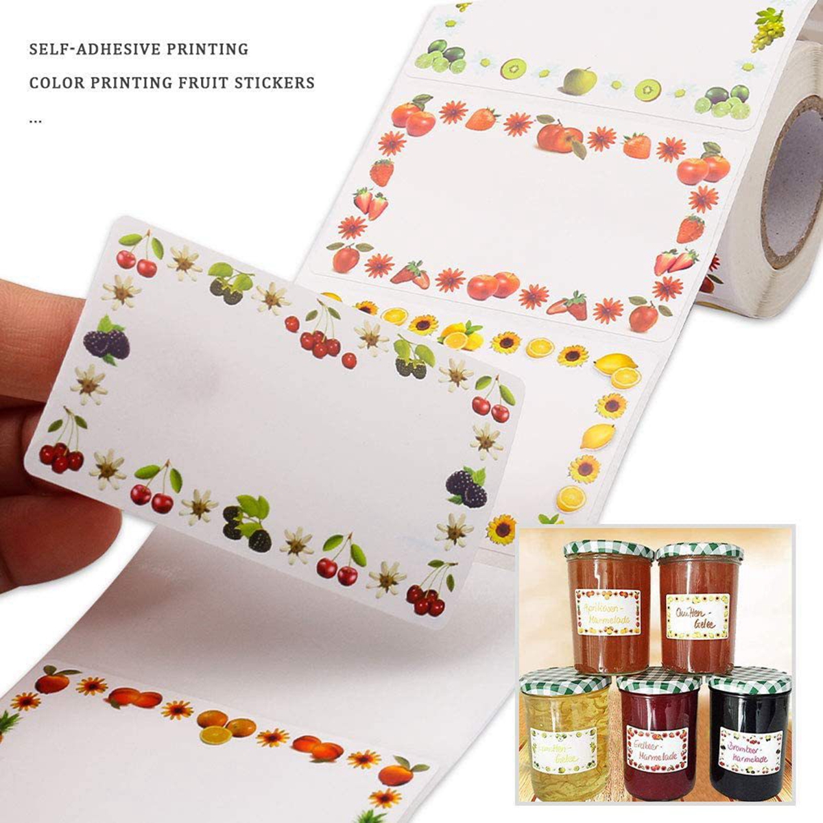 250Pcs Rectangle Canning Label – обзор и цена Food Storage For Restaurant
